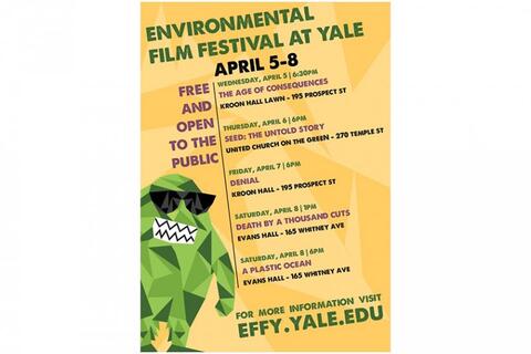 Environmental Film Festival at Yale, 2017