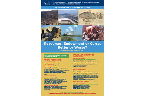 "Resources: Endowment or Curse, Better or Worse?" Spring 2012