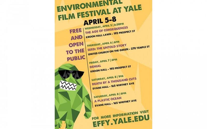 Environmental Film Festival at Yale, 2017
