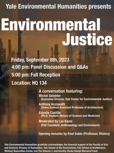 "Environmental Justice and the Environmental Humanities" Poster